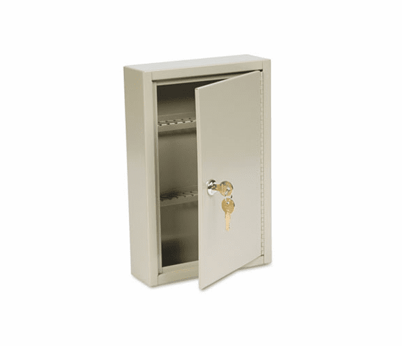 MMF201904003 Steel Key Cabinet, 40-Key, Steel, Sand, 8 x 2 5/8 x 12 1/8 By MMF INDUSTRIES