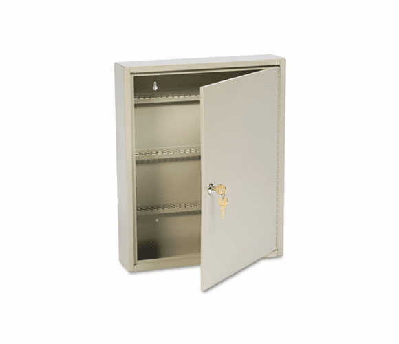 MMF201911003 Uni-Tag Key Cabinet, 110-Key,Steel, Sand, 14 x 3 1/8 x 17 1/8 By MMF INDUSTRIES