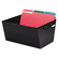 MMF2062TBK Posting Tub Storage Box, Legal, Steel, 15-1/8 x 11-3/8 x 7, Black By MMF INDUSTRIES