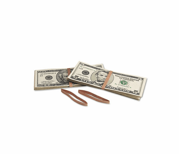 MMF216051009 Blank Paper Bill Bands, 1000/Box, Brown By MMF INDUSTRIES