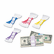MMF216070C08 Self-Adhesive Currency Straps, Blue, $100 in Dollar Bills, 1000 Bands/Box By MMF INDUSTRIES