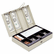 MMF221619003 Heavy-Duty Steel Lay-Flat Cash Box w/6 Compartments, Combination Lock, Sand By MMF INDUSTRIES