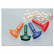 MMF224000400 Color-Coded Coin Counting Tubes f/Pennies Through Quarters By MMF INDUSTRIES