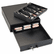 MMF225104604 Compact Steel Cash Drawer w/Spring-Loaded Bill Weights, Disc Tumbler Lock, Black By MMF INDUSTRIES