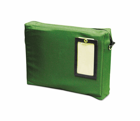 MMF2342411L02 Expandable Dark Green Transit Sack, 14w x 11h x 3d By MMF INDUSTRIES