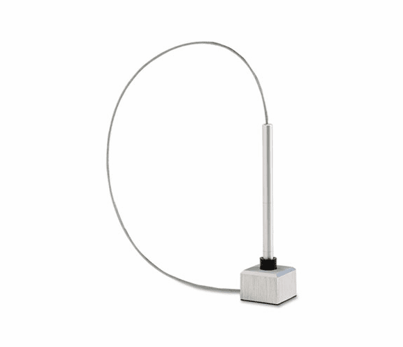 MMF2580391A20 Cube Base Sentry Ballpoint Counter Pen with Cable Connector, Black Ink, Fine By MMF INDUSTRIES