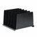 MMF2645VABK Angled Vertical Organizer, Five Sections, Steel, 14 1/2 x 9 7/8 x 8 3/4, Black By MMF INDUSTRIES