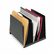 MMF2645VABK Angled Vertical Organizer, Five Sections, Steel, 14 1/2 x 9 7/8 x 8 3/4, Black By MMF INDUSTRIES