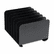 MMF2646BLA Desktop Vertical Organizer, Six Sections, Steel, 12 x 11 x 8 1/8, Black By MMF INDUSTRIES