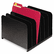 MMF2646BLA Desktop Vertical Organizer, Six Sections, Steel, 12 x 11 x 8 1/8, Black By MMF INDUSTRIES