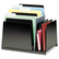 MMF2648S2VBK Slanted Combination File, Eight Sections, Steel, 15 1/4 x 11 x 12 3/4, Black By MMF INDUSTRIES