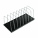 MMF2649012BK Wire Desktop Organizer, Eight Sections, 18 3/8 x 8 1/2 x 7 3/4, Black/Silver By MMF INDUSTRIES
