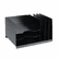 MMF264R3HVBK Combination Horizontal/Vertical Steel File, Six Sections, 15 x 11 x 8 1/8, Black By MMF INDUSTRIES
