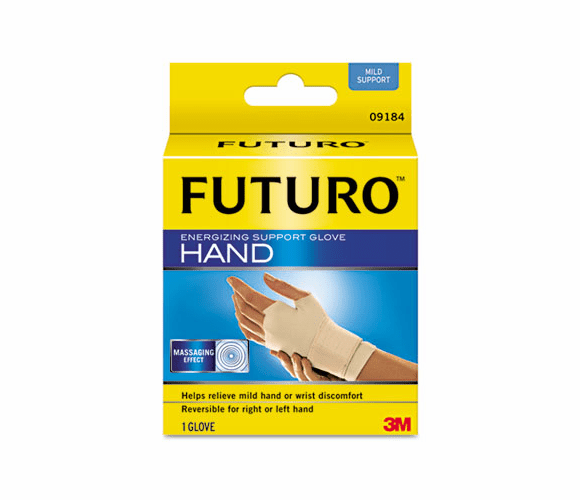 MMM09184EN Energizing Support Glove, Small, Palm Size 6.5 - 7.5", Tan By 3M/COMMERCIAL TAPE DIV.