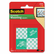 MMM111 Precut Foam Mounting 1 Squares, Double-Sided, Permanent 16 Squares/Pack By 3M/COMMERCIAL TAPE DIV.