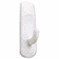 MMM17001 General Purpose Hooks, 3-lb Capacity, Plastic, White, 2/Pack By 3M/COMMERCIAL TAPE DIV.