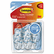 MMM17091CLRVP Clear Hooks and Strips, Plastic, Medium, 6 Hooks with 12 Adhesive Strips per Pack By 3M/COMMERCIAL TAPE DIV.