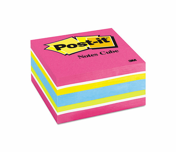 MMM2027RCR Cube, 3 x 3, Ultra, 390 Sheets By 3M/COMMERCIAL TAPE DIV.