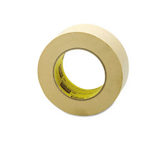 MMM2322 High Performance Masking Tape, 1.88" x 60 yards, 3" Core, Tan By 3M/COMMERCIAL TAPE DIV.