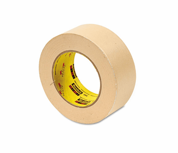 MMM2342 General Purpose Masking Tape 234, 1.88" x 60 yards, 3" Core, Tan By 3M/COMMERCIAL TAPE DIV.