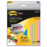 MMM2900M6 Removable Label Pads, Asst Sizes/Colors, 6 Pads/Pack, 150 Labels/PK By 3M/COMMERCIAL TAPE DIV.