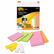 MMM2900M9 Removable Label Pads, Asst Sizes/Colors, 6 Pads/Pack, 225/Pack By 3M/COMMERCIAL TAPE DIV.