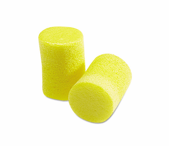 MMM3101060 E-A-R Classic Earplugs, Pillow Paks, Uncorded, Foam, Yellow, 30 Pairs/Box By 3M/COMMERCIAL TAPE DIV.