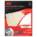 MMM3300F Permanent Adhesive Filing Labels, 2/3 x 3-7/16, White, 1500/Pack By 3M/COMMERCIAL TAPE DIV.