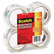 MMM36504 Moving & Storage Tape, 1.88" x 54.6 yards, 3" Core, Clear, 4 Rolls/Pack By 3M/COMMERCIAL TAPE DIV.