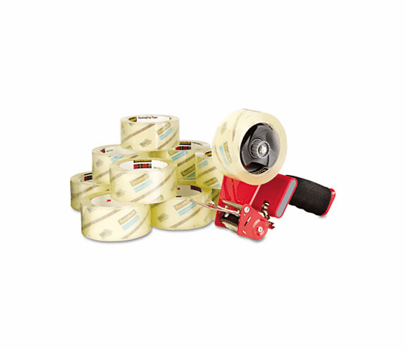 MMM3750CS36ST 3750 Commercial Grade Packaging Tape 1.88" x 54.6 yds, 3" Core, Clear, 36/Carton By 3M/COMMERCIAL TAPE DIV.