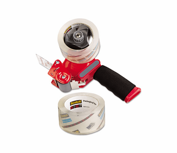 MMM38502ST Packaging Tape Dispenser with Two Rolls of Tape, 1.88" x 54.6 yds. By 3M/COMMERCIAL TAPE DIV.