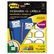 MMM3900U Designer Series Removable ID Labels, 2 x 2-5/8, Assorted, 75/Pack By 3M/COMMERCIAL TAPE DIV.