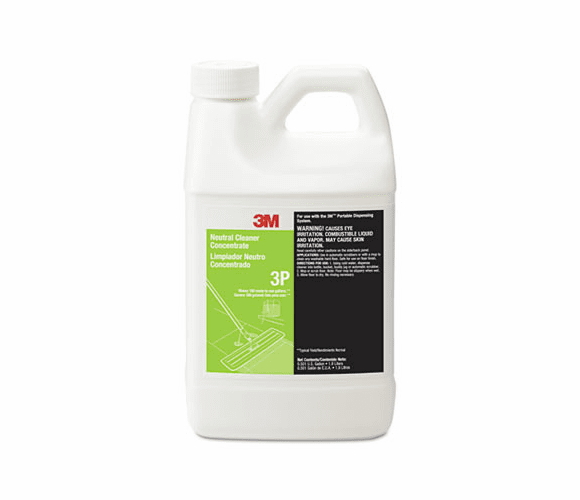 MMM3P Neutral Cleaner Concentrate 3P, Fresh Scent, 1.9 liter Bottle, 6/Carton By 3M/COMMERCIAL TAPE DIV.