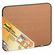 MMM558BBS Sticky Self-Stick Cork Board, 22 x 18, Natural, Black Frame By 3M/COMMERCIAL TAPE DIV.