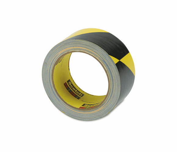 MMM57022 Caution Stripe Tape, 2w x 108 ft. Roll By 3M/COMMERCIAL TAPE DIV.