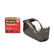 MMM600KC60 Transparent Tape Dispenser Value Pack, 1" core, Black, 12 Rolls By 3M/COMMERCIAL TAPE DIV.