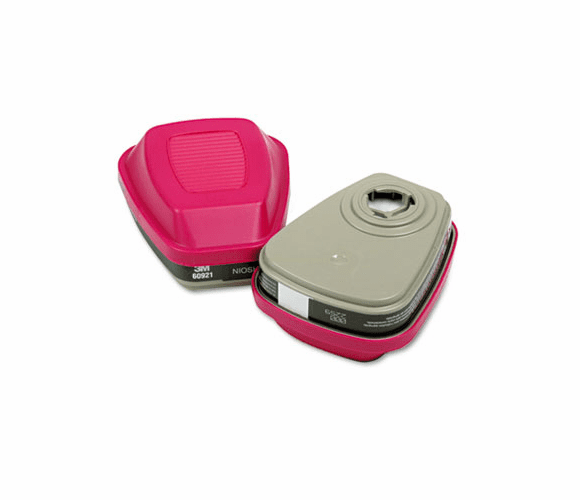 MMM60921 60921 Respirator Cartridge/P100 Filter for Organic Vapors/Particulates, 2/Pack By 3M/COMMERCIAL TAPE DIV.