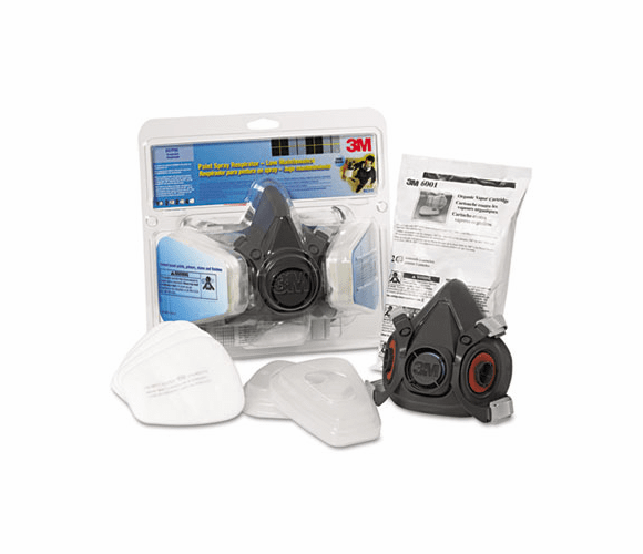 MMM6311PA1A Half Facepiece Paint Spray/Pesticide Respirator, Large By 3M/COMMERCIAL TAPE DIV.
