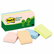 MMM653RPA Recycled Notes, 1-1/2 x 2, Sunwashed Pier, 12 100-Sheet Pads/Pack By 3M/COMMERCIAL TAPE DIV.