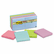MMM65412SST Super Sticky Pads, 3 x 3, Five Tropic Breeze Colors, 12 90-Sheet Pads/Pack By 3M/COMMERCIAL TAPE DIV.