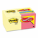 MMM654144B Note Bonus Pack Pads, 3 x 3, Canary Yellow/Ast.,100-Sheet 18/Pack By 3M/COMMERCIAL TAPE DIV.