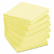 MMM654RPYW Recycled Notes, 3 x 3, Canary Yellow, 12 100-Sheet Pads/Pack By 3M/COMMERCIAL TAPE DIV.