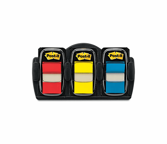 MMM680DGD2A Flags Desk Grip Dispenser, Asst., 150 Flags/Dispenser By 3M/COMMERCIAL TAPE DIV.