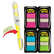 MMM680PPBGVA Flags Value Pack, Assorted Colors, 200 Flags & Free Highlighter w/50 Flags By 3M/COMMERCIAL TAPE DIV.