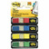 MMM6834 Small Flags in Dispensers, Four Colors, 35/Color, 4 Dispensers/Pack By 3M/COMMERCIAL TAPE DIV.