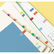 MMM6834 Small Flags in Dispensers, Four Colors, 35/Color, 4 Dispensers/Pack By 3M/COMMERCIAL TAPE DIV.