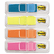 MMM6834ABX Highlighting Flags, Bright Colors, 1/2" x 1 3/4", 35/Color, 4 Dispensers/Pack By 3M/COMMERCIAL TAPE DIV.