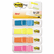 MMM6834ABX Highlighting Flags, Bright Colors, 1/2" x 1 3/4", 35/Color, 4 Dispensers/Pack By 3M/COMMERCIAL TAPE DIV.