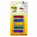 MMM684ARR1 Arrow 1/2" Flags, Blue/Green/Purple/Red/Yellow, 20/Color, 100/Pack By 3M/COMMERCIAL TAPE DIV.