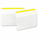 MMM686A50YW Durable Hanging File Tabs, 2 x 1 1/2, Striped, Yellow, 50/Pack By 3M/COMMERCIAL TAPE DIV.